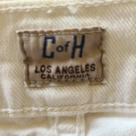 Citizens of Humanity Thompson Medium Rise White Skinny Cropped Jeans - Picture 5 of 10